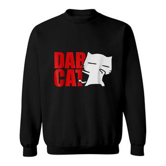 Dab Cat Sweatshirt | Mazezy