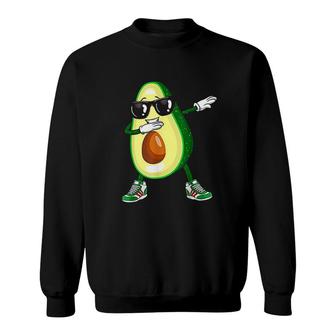 Dabbing Avocado Funny Sweatshirt | Mazezy