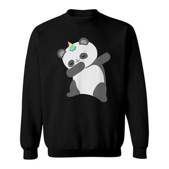 Dabbing Pandacorn Pandacorn Unicorn Sweatshirt | Mazezy