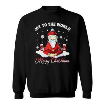 Dabbing Santa Claus Ups 2021 Merry Christmas Sweat Sweatshirt | Mazezy