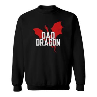 Dad Dragon Lover Father's Day Sweatshirt | Mazezy