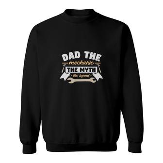 Dad The Mechanic Sweatshirt | Mazezy