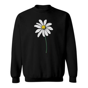 Daisy Pretty Flower Hippy Graphic Sweatshirt | Mazezy