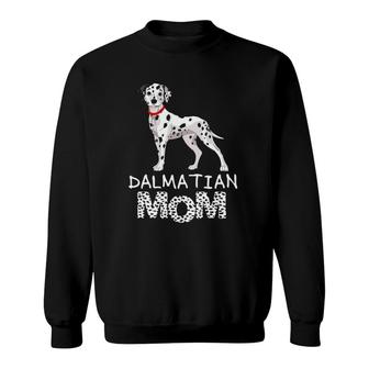 Dalmatian Mom Cute Dalmatian Owner Mother's Day Sweatshirt | Mazezy