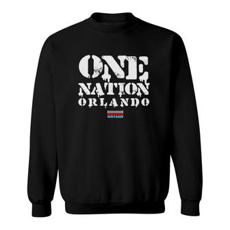 Dave Lagreca One Nation Orlando Sweatshirt | Mazezy