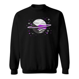 Demisexual Outer Space Planet Demisexual Pride Sweatshirt | Mazezy