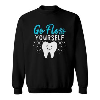 Dental Assistant Hygienist Dentist Tooth Sweatshirt | Mazezy