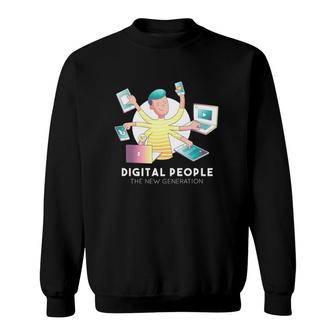 Digital People The New Generation Sweatshirt | Mazezy