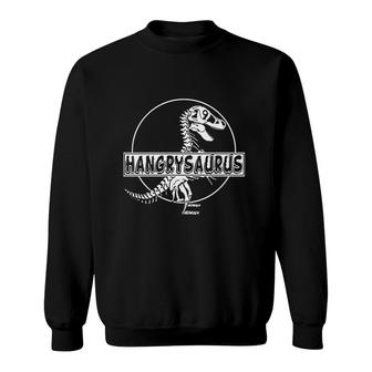 Dinosaur Hangry Saurus World Funny Kids Sweatshirt | Mazezy