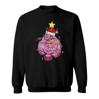 Discus Fish Lighting Xmas Tree Matching Discus Christmas Sweatshirt | Mazezy