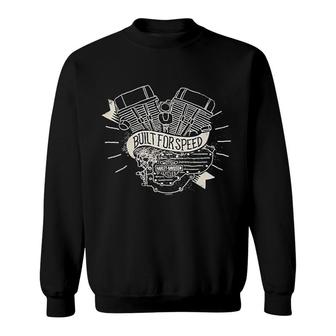 Distressed Motored Sweatshirt | Mazezy