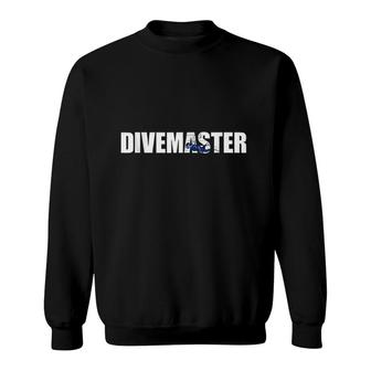 Divemaster Scuba And Free Diver Sweatshirt | Mazezy