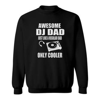 Dj Player Dad Gift Sweatshirt | Mazezy