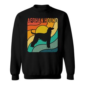 Dog Afghan Hound Dog Vintagepet Lover 541 Paws Sweatshirt | Mazezy