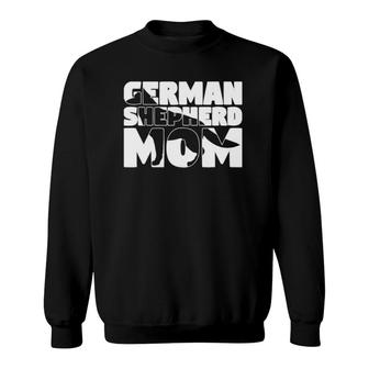 Dog Mother Gift 'German Shepherd Mom' Funny German Shepherd Sweatshirt | Mazezy
