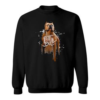 Dog Pitbull Adopt Sweatshirt | Mazezy AU