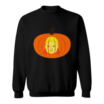 Doll Halloween Pumpkin Sweatshirt | Mazezy
