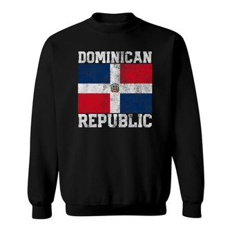Dominican Republic Flag National Pride Roots Country Family Sweatshirt | Mazezy