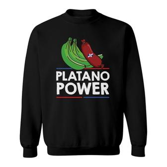 Dominican Republic - Platano Power Dominicana Heritage Sweatshirt | Mazezy