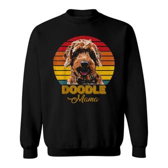 Doodle Mama Goldendoodle Mom Golden Doodle Sweatshirt | Mazezy