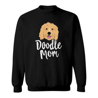 Doodle Mom Goldendoodle Dog Puppy Mother Sweatshirt | Mazezy