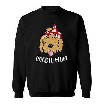 Doodle Mom Goldendoodle Mother Doodle Mama Sweatshirt | Mazezy