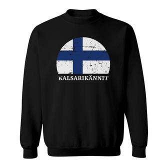 Drinking Finnish Kalsarikännit Funny Finland Drinking Sweatshirt | Mazezy DE