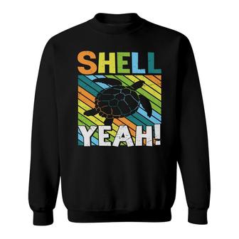 Earth Day 2022 Turtle Shell Yeah Save The Turtle Sweatshirt - Thegiftio UK