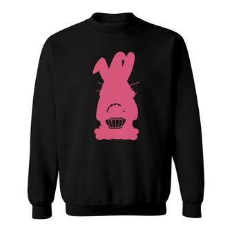 Easter Gnome Red Funny Sweatshirt | Mazezy
