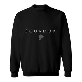 Ecuador Sweatshirt | Mazezy