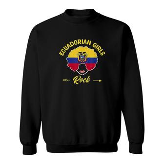 Ecuadorian Girl Sweatshirt | Mazezy