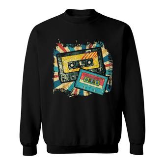 Eighties Generation Mixtape 1980S Music Retro Cassette Sweatshirt | Mazezy