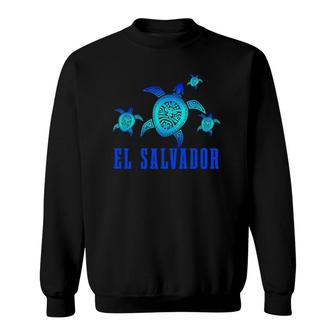 El Salvador Sea Turtles Scuba Diving Diver Souvenir Sweatshirt | Mazezy