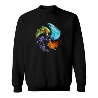 Elemental Blades Sweatshirt | Mazezy