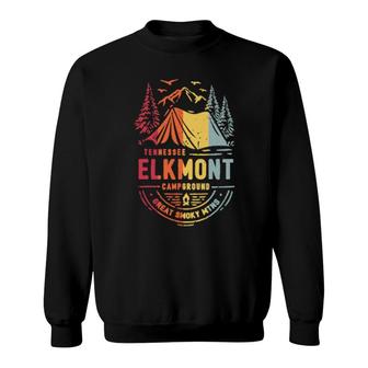 Elkmont Campground Great Smoky Mountains National Park Sweatshirt | Mazezy