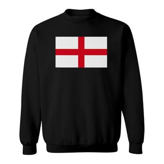 England Flag British Uk English Cross Flags Men Women Gift Sweatshirt | Mazezy