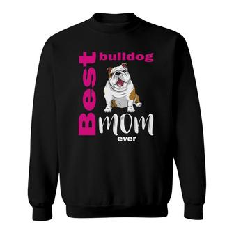 English Bulldog Mom Product Sweatshirt | Mazezy