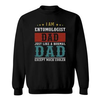 Entomologist Dad Father's Day Daddy Sweatshirt | Mazezy