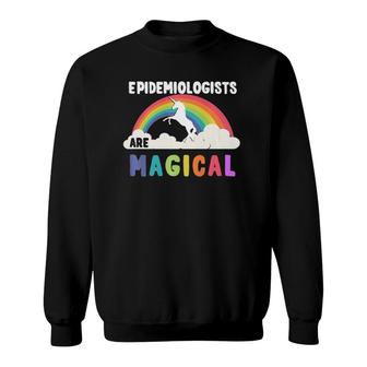 Epidemiologists Are Magical Premium Unicorn Sweatshirt | Mazezy CA