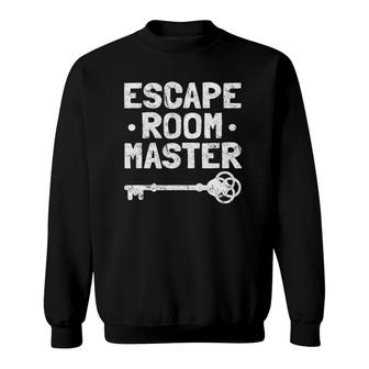 Escape Room Gift Escape Room Master Sweatshirt | Mazezy