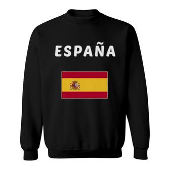 Espana Spain Flag Souvenir Spanade Sweatshirt | Mazezy