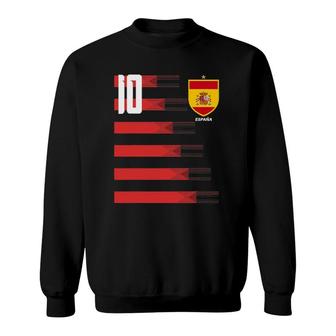 Espana Spain Futbol Soccer Jersey Sweatshirt | Mazezy