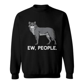 Ew People Wolf Sweatshirt | Mazezy
