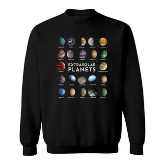 Exoplanet Extrasolar Planet Astronomy Space Astrophysics Sweatshirt | Mazezy