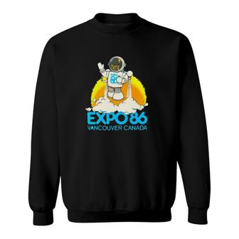 Expo 86 Flying Expo Ernie Sweatshirt | Mazezy