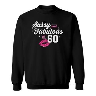 Fabulous At 60 Years Old Gifts 60Th Birthday Chapter 60 Ver2 Sweatshirt | Mazezy