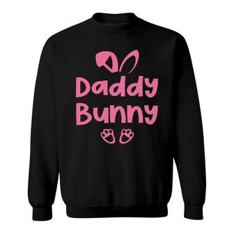 Family Easter Daddy Bunny Matching Easter Bunny Egg Hunting Sweatshirt - Thegiftio UK