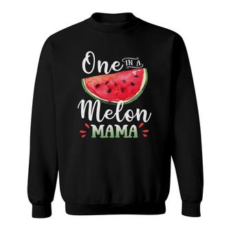 Family Watermelon Matching Group One In A Melon Mama Sweatshirt | Mazezy