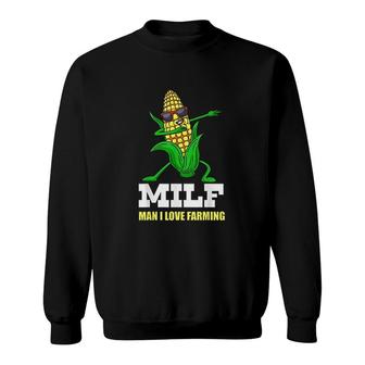 Farming Man I Love Farming Funny Corn Sweatshirt - Thegiftio UK