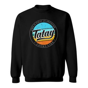 Father's Day Gift For Tatay Filipino Pinoy Dad Sweatshirt | Mazezy